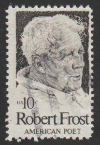 SC# 1526 - (10c) - Robert Frost, used single