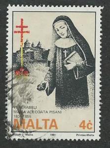 Malta  Scott 772  Used