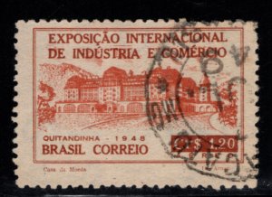 Brazil Scott C68 Used airmail stamp