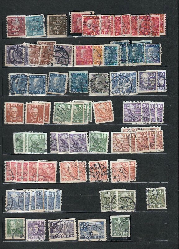 SWEDEN OLD/Mid M&U Collection(Apx 400 Item)Goy3480