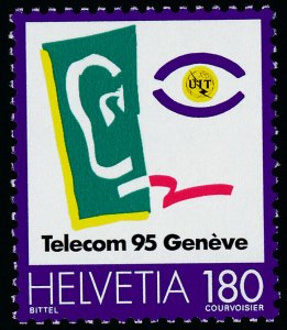 Switzerland 964 MNH Telecom '95
