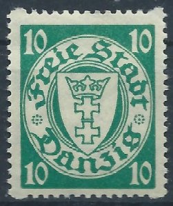 Danzig 1937 - 10pf coil perf - Mi272D mint*