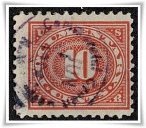 SC#R234 10¢ Documentary Stamp (1917) Used