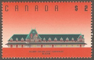 CANADA Sc# 1182 MNH FVF Railway Station