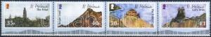 St. Helena stamp Landscapes stripe of 4 MNH 2005 Mi 916-919 WS4221