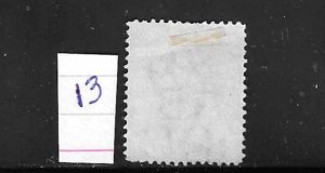 SIERRA LEONE #13 1876-96 VICTORIA 11/2P (VIOLET) USED