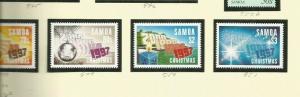 SAMOA  SCOTT 948-51