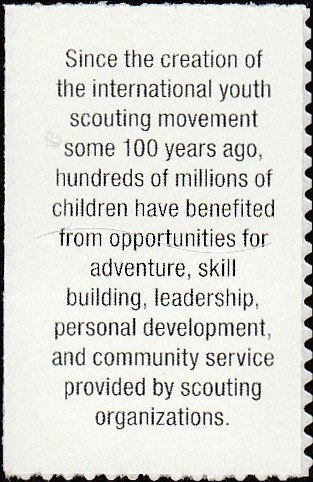 # 4472 MINT NEVER HINGED ( MNH ) BOY SCOUTS
