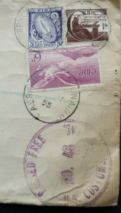  1948 IRELAND DUBLIN REGISTERED AIRMAIL TO USA