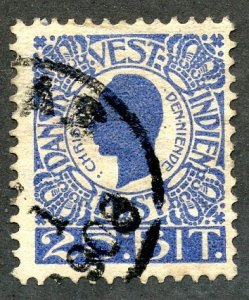 Danish West Indies, Scott #34, Used, dated 1908