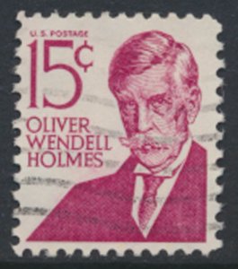 USA  SC#  1288   Used 1968  Oliver Wendell Holmes  see scan