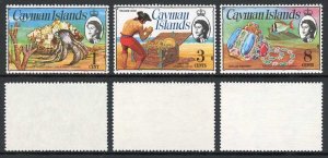 Cayman Is SG346/6 set of 3 wmk 12 sideways U/M Cat 10 pounds