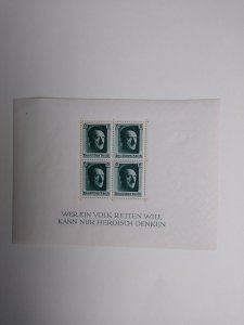 XL item Germany B102 MNH souv sheet CV $55