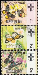 Malaysia - Sarawak #235-241 Used  Set