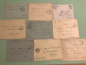 France WW1 military postal service 9 items Ref A969