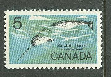 Canada # 480  Narwal   (1) Mint NH