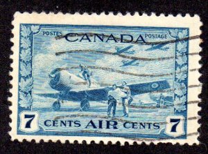CANADA C7 USED BIN $1.00 AIRPLANE
