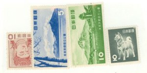 Japan #580-583  Single (Complete Set)