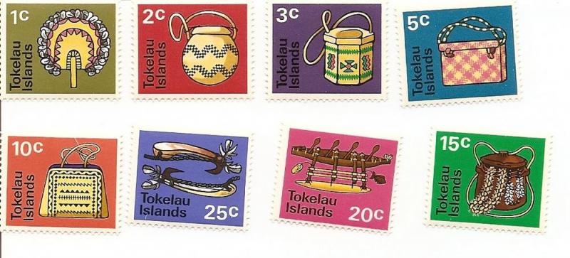 Tokelau 25-32 MNH