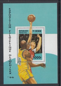 Benin 863 Basketball Souvenir Sheet MNH VF