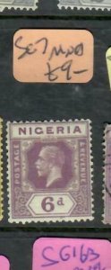 NIGERIA (P0610B)  KGV 6D  SG  7     MNH 
