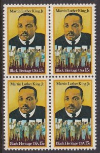 1771 Martin Luther King Jr. Block MNH