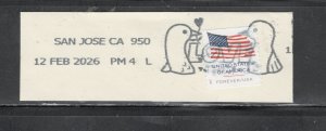 Scott # 6019 used   coil  single  San Jose CA. Feb 12, 2026 cancel