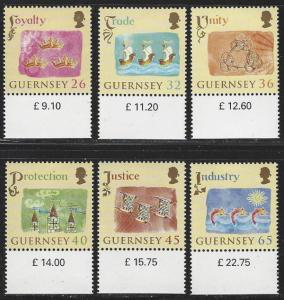 Guernsey #838-843 MNH Set of 6