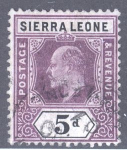 Sierra Leone, Scott #84, Used