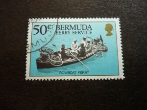 Stamps - Bermuda - Scott# 552 - Used Part Set of 1 Stamp