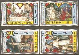 FIJI Sc# 703 - 706 MNH FVF Set of 4 Easter 1994