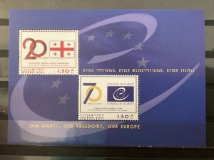 Georgia / Georgië - Postfris/MNH - Sheet Council of Europe 2019