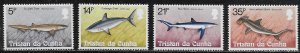 Tristan da Cunha Scott #'s 302 - 305 MNH