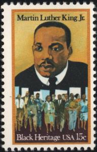 SC#1771 15¢ Martin Luther King Single (1979) MNH