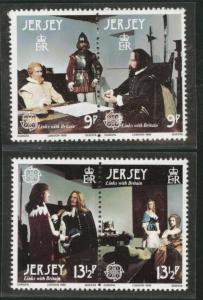 Jersey Scott 229-230 Europa 1980 MNH** set