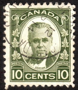 1931, Canada 10c, Used, Sc 190