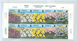 Jersey #721a/726a  Single (Complete Set) (Flowers)