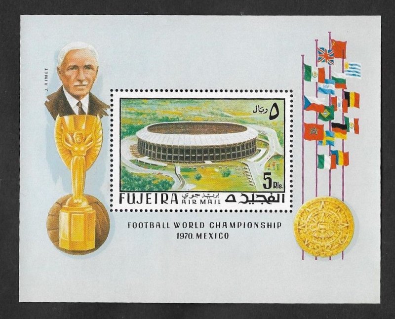 SE)1970 FUJEIRA SPORTS SERIES, WORLD FOOTBALL CHAMPIONSHIP MEXICO '70,