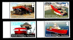 BAT British Antarctic Territory 2018 RRS David Attenborough 4v Set MNH