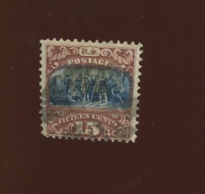 119 Landing of Columbus  Used Stamp  (Bx 1921)