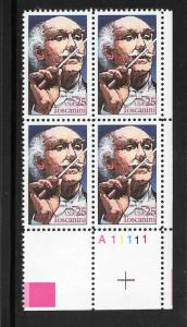 #2411 MNH Plate Block