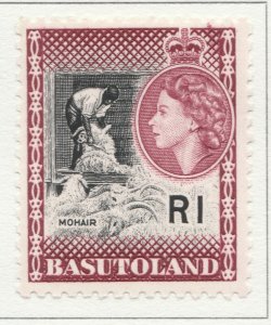 1963 BASUTOLAND 1r MH* Stamp A4P18F39762-