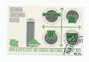 Kenya Uganda Tanganyika 1973 Scott 267 CTO - Intl Bank IBRD