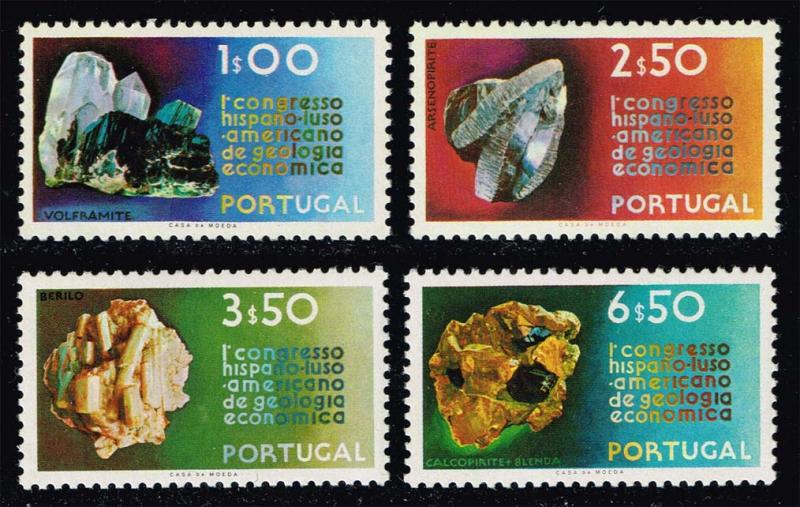 Portugal #1106-1109 Minerals Set of 4; Unused (4.15)