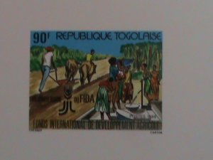 ​TOGO-1988 SC#1456-INTERNATIONAL FUND FOR AGRICULTURA-DELUXE PROOF SHEET-VF