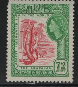 BRITISH GUIANA,  264  MINT HINGED