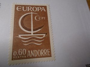 Andorra  French  #  172  MNH