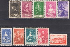 1939 Monaco Charity Works n . 185/194 MNH / **