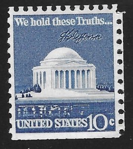 US #1510 10c Jefferson Memorial & Signature ~ MNH