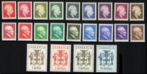 Jamaica # 643 - 664 (22) MNH